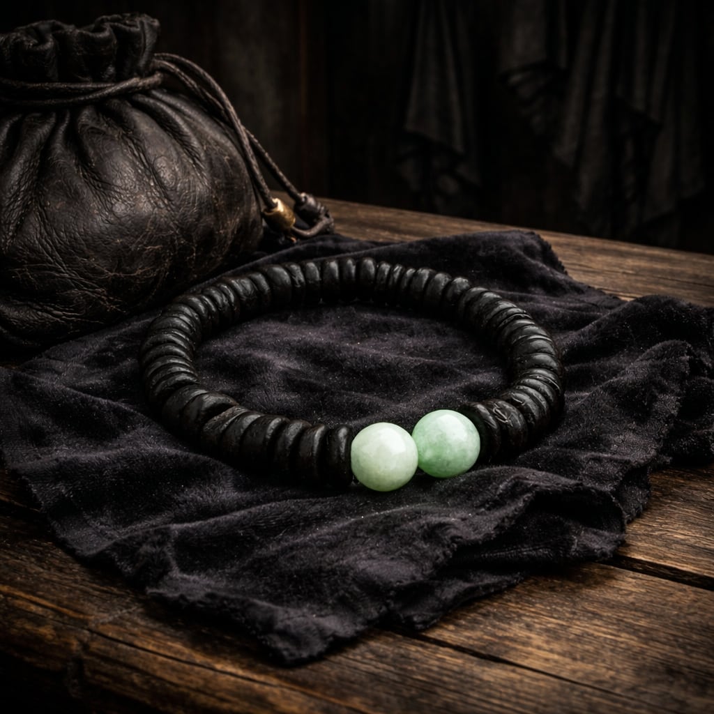 Jade Bracelet of The Raven