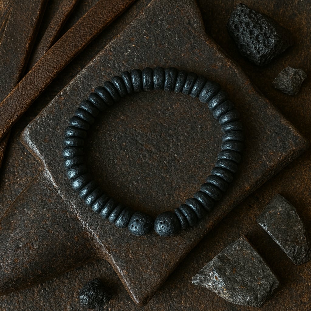 Lava Stone Bracelet of the Titan (+2 Strength)