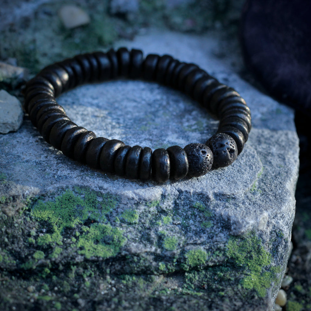 Lava Stone Bracelet of the Titan