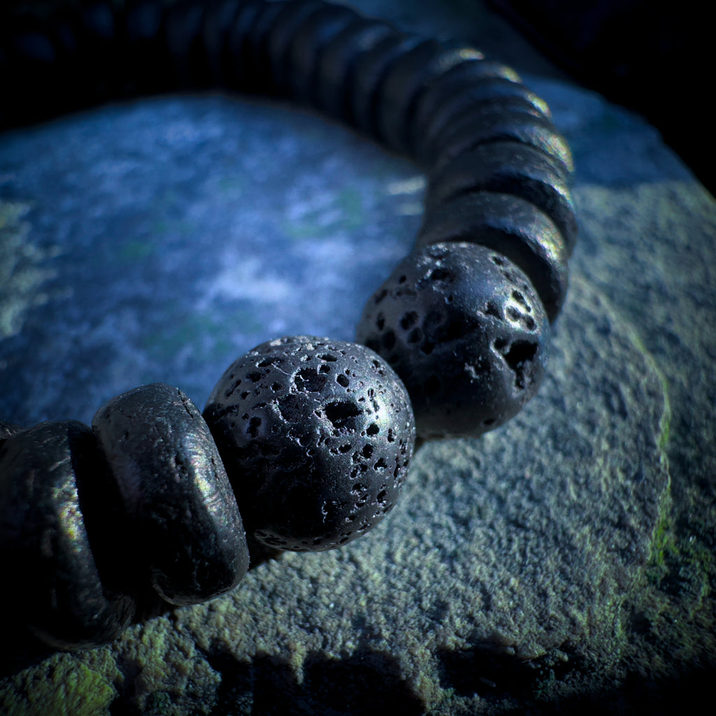 Lava Stone Bracelet of the Titan