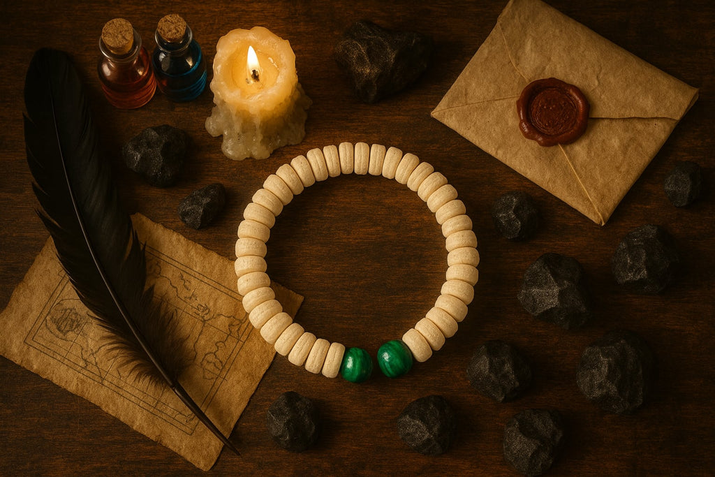 Malachite Bracelet of The Raven (+2 Dexterity)