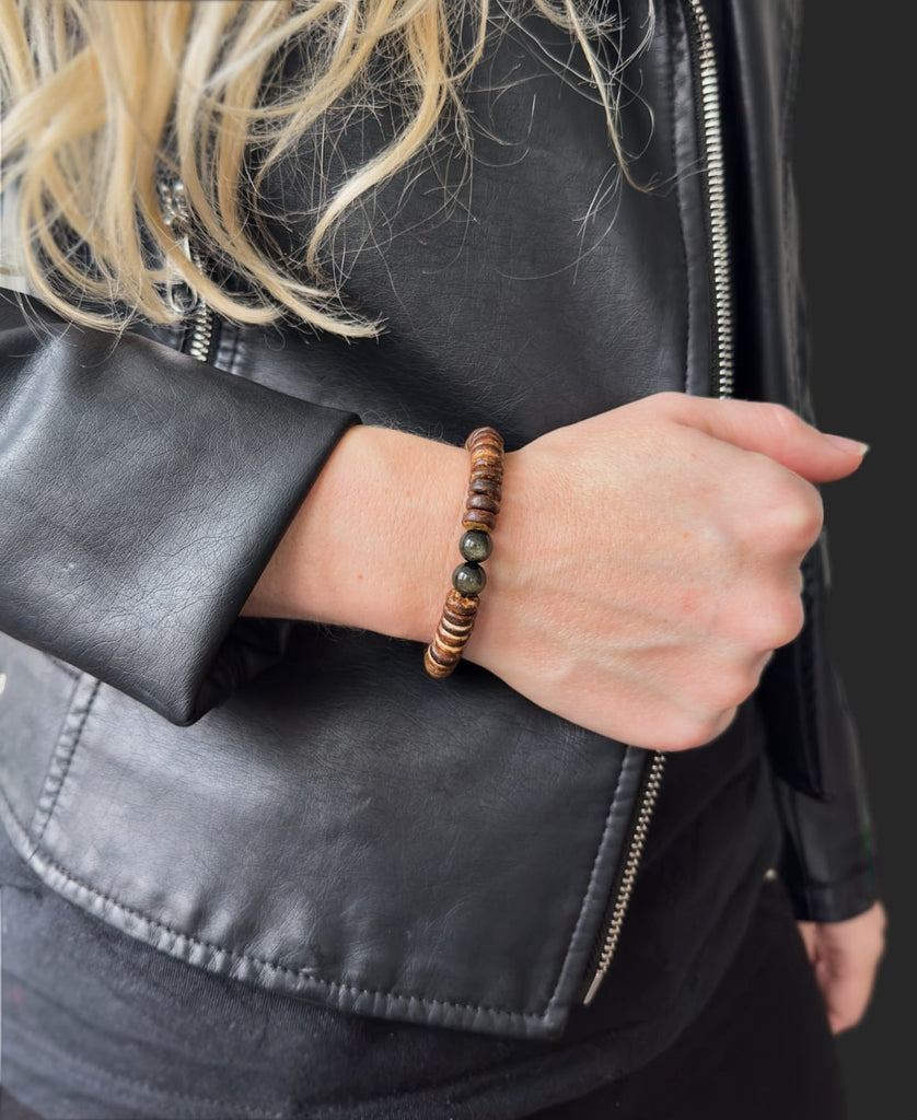 Obsidian Bracelet of The Trickster