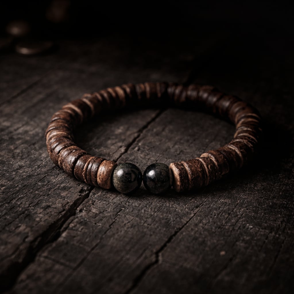 Obsidian Bracelet of The Trickster