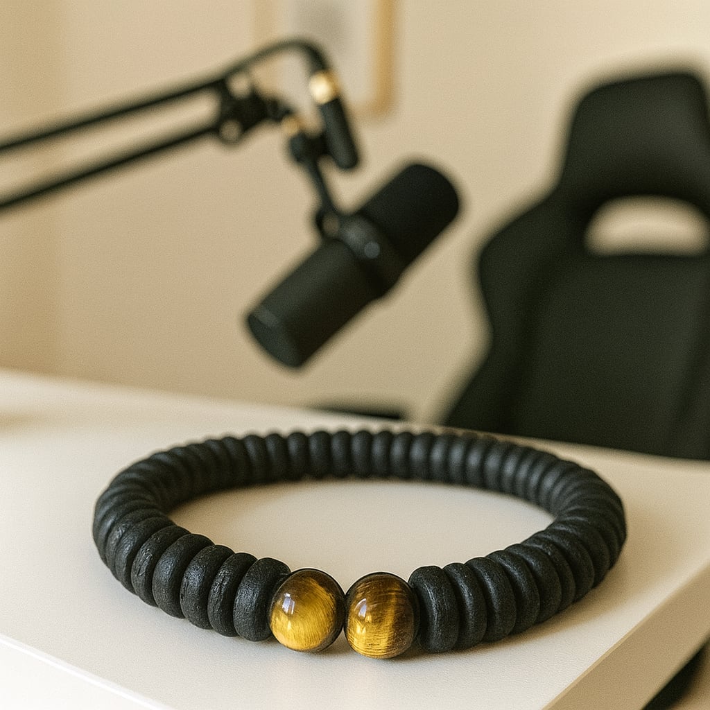 Tiger's Eye Bracelet of The Trickster (+2 Luck)