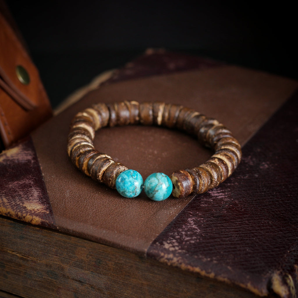 Turquoise Bracelet of The Oracle - Brown Edition