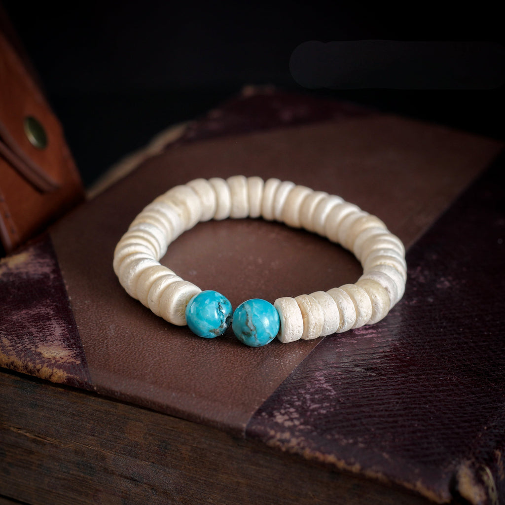 Turquoise Bracelet of The Oracle - White Edition
